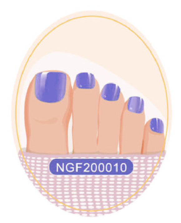 Uñas en Gel Semicurado x20 unidades / NGF-010